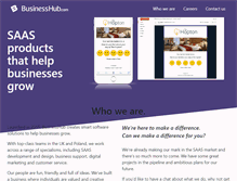 Tablet Screenshot of businesshub.com